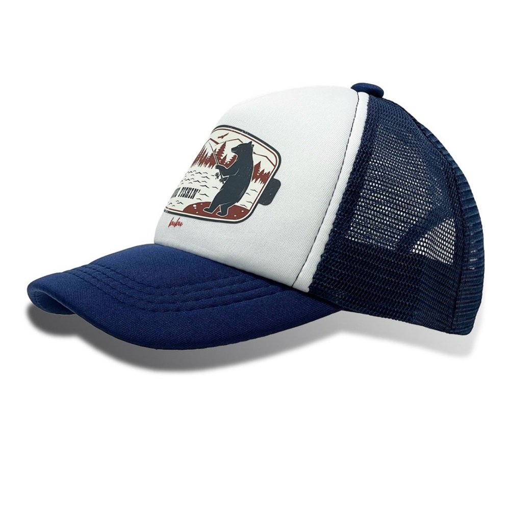 Gone Fishin’ Bubu baby hat